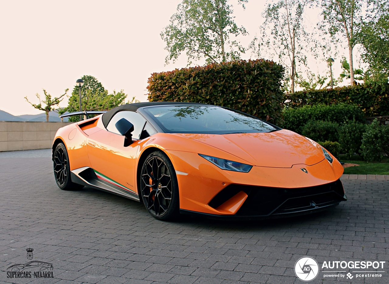 Lamborghini Huracán LP640-4 Performante Spyder