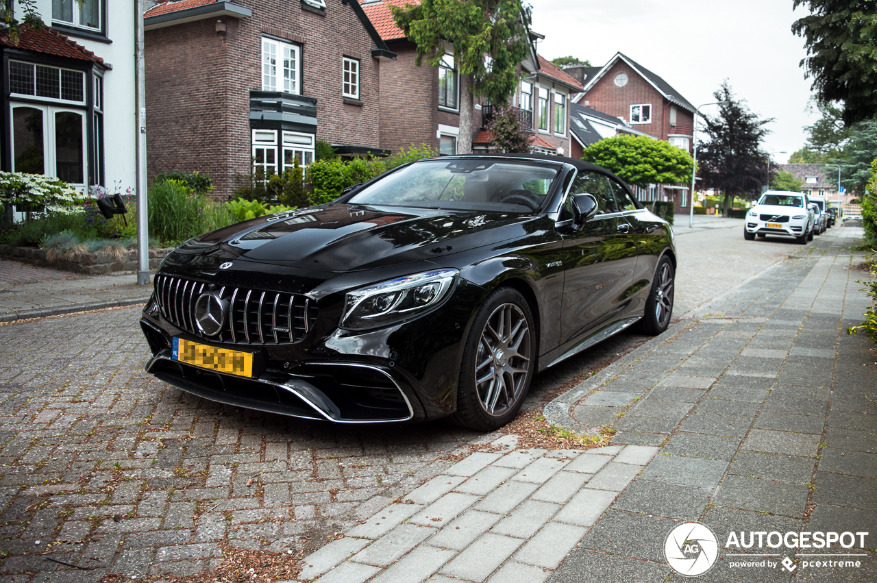 Mercedes-AMG S 63 Convertible A217 2018