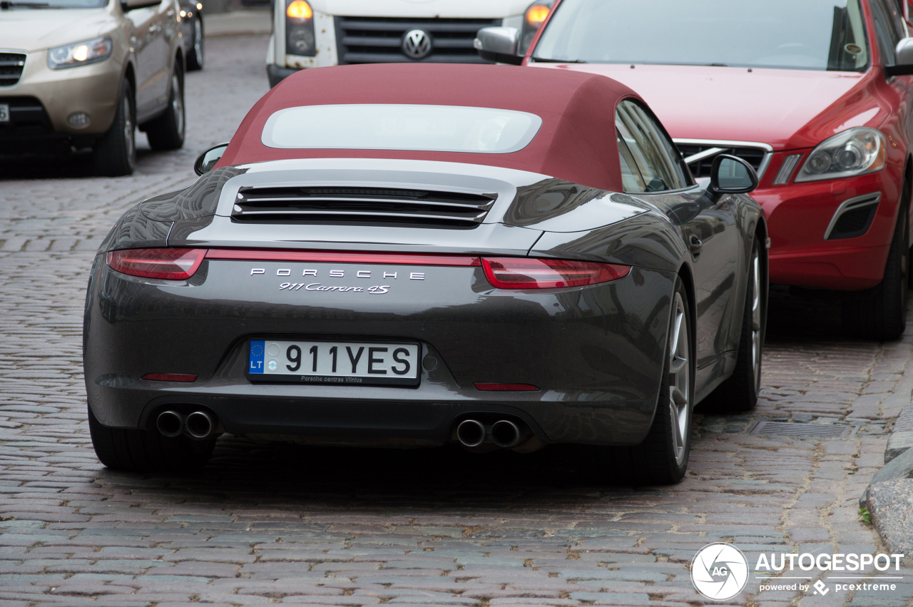 Porsche 991 Carrera 4S Cabriolet MkI