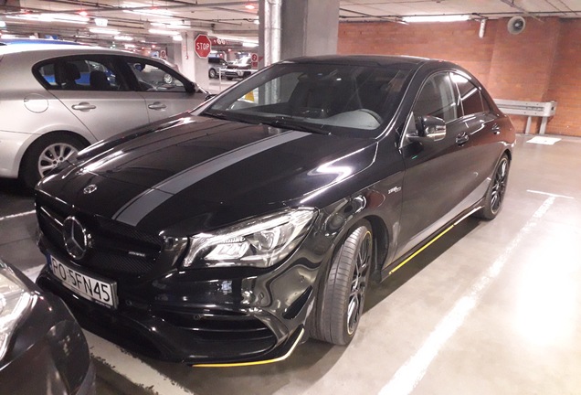 Mercedes-AMG CLA 45 C117 Yellow Night Edition