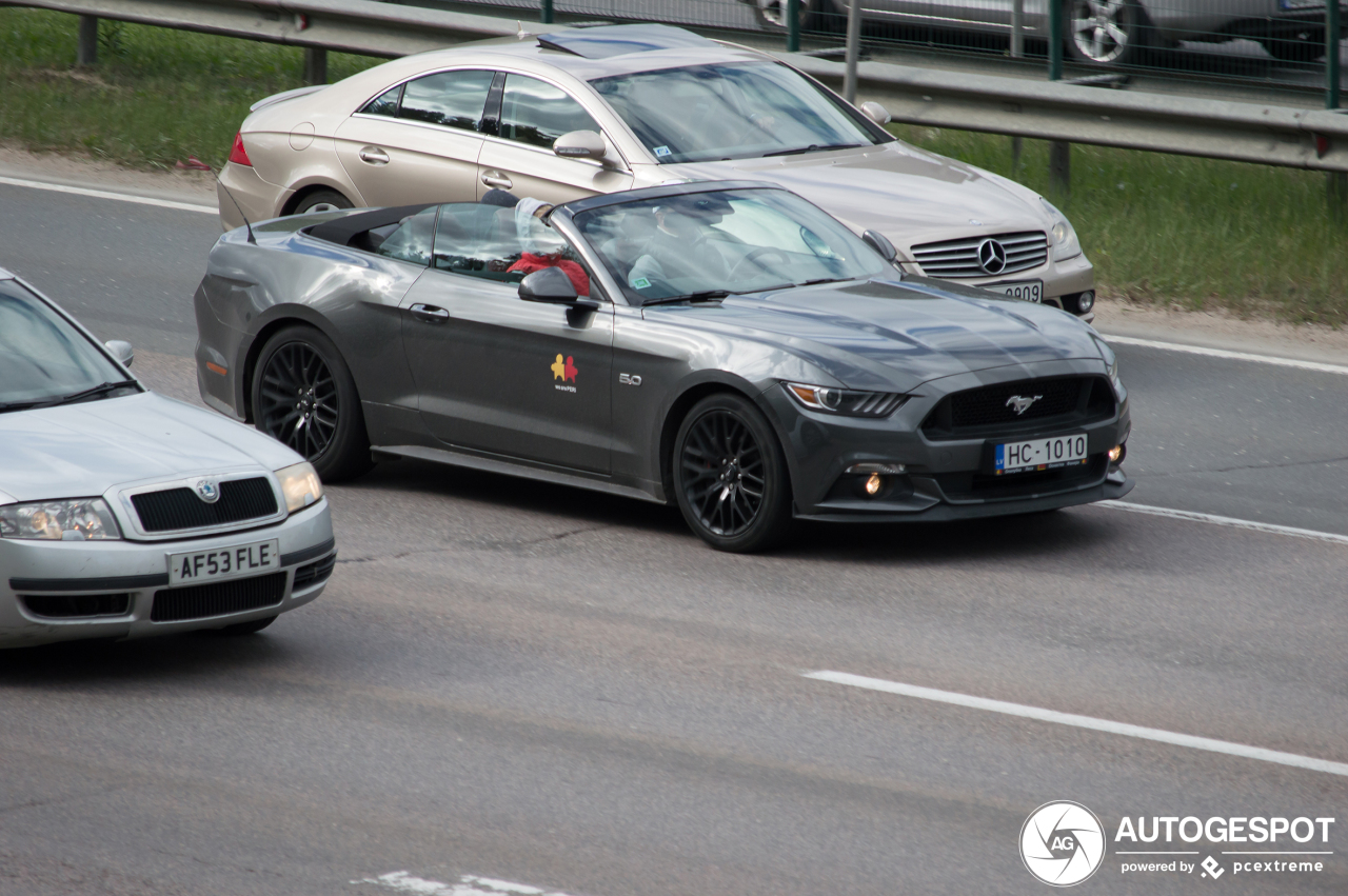 Ford Mustang GT Convertible 2015