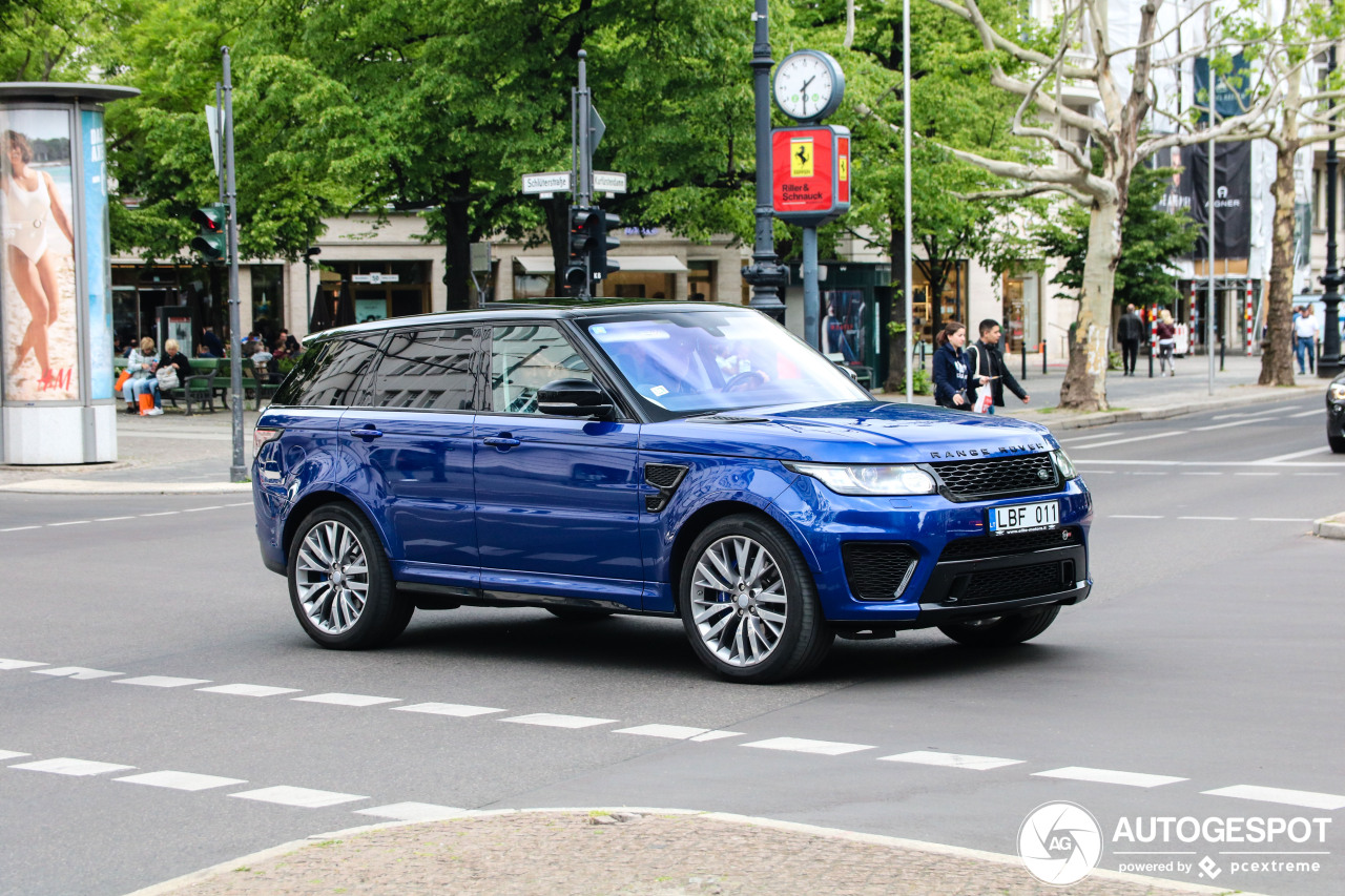 Land Rover Range Rover Sport SVR