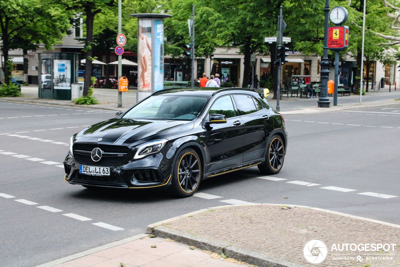 Mercedes-AMG GLA 45 X156 Yellow Night Edition