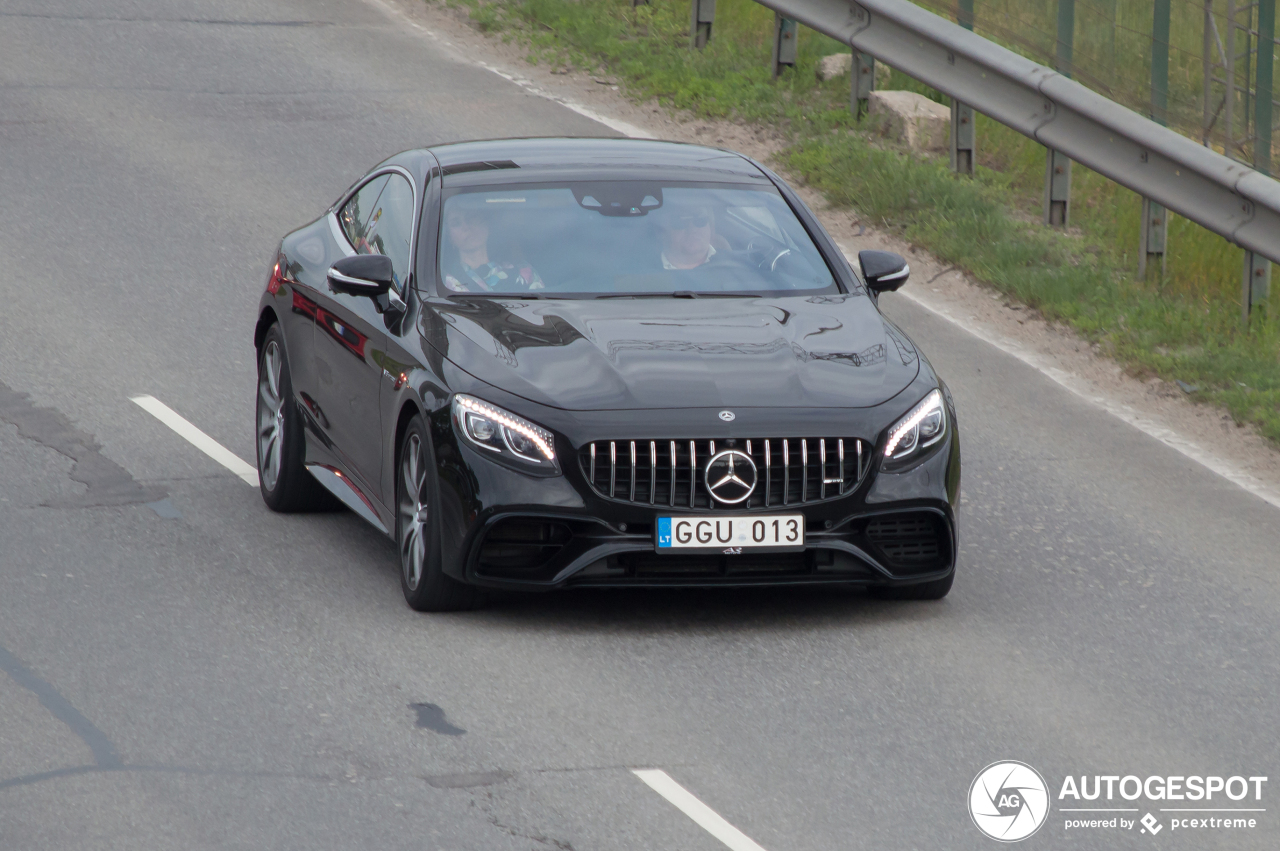 Mercedes-AMG S 63 Coupé C217 2018