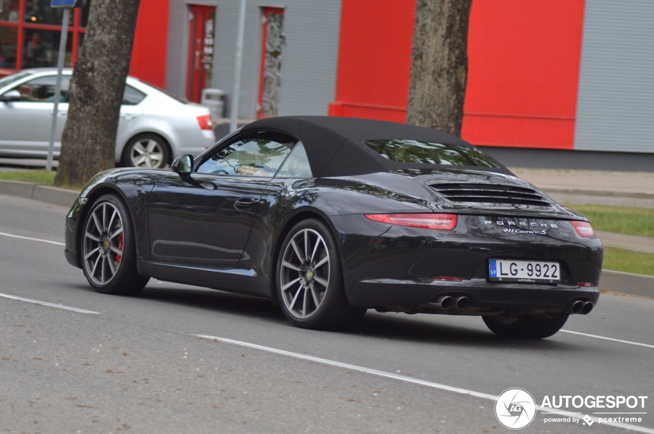 Porsche 991 Carrera S Cabriolet MkI