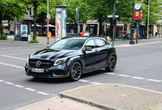 Mercedes-AMG GLA 45 X156 Yellow Night Edition