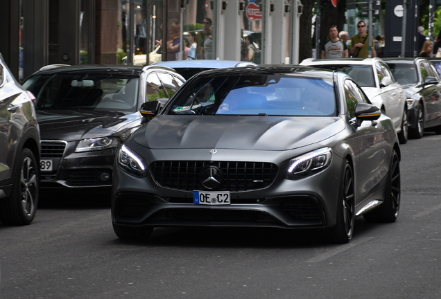 Mercedes-AMG S 63 Coupé C217 2018 Yellow Night Edition