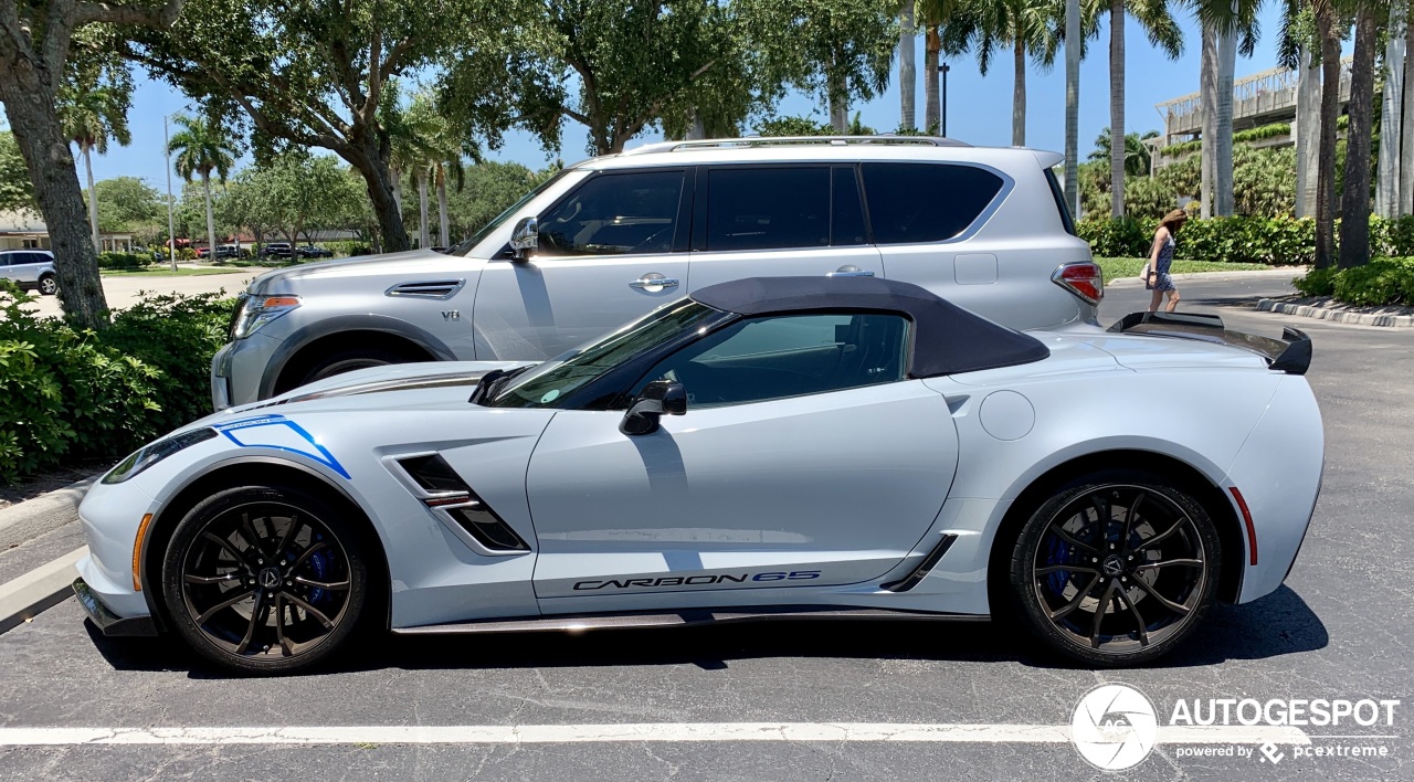 Chevrolet Corvette C7 Grand Sport Convertible Carbon 65 Edition