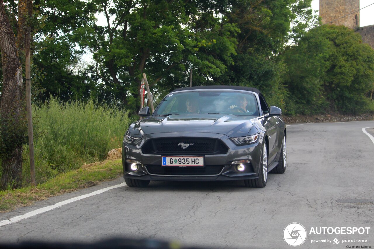 Ford Mustang GT Convertible 2015