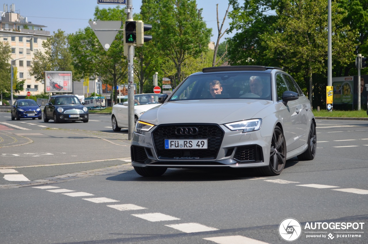 Audi RS3 Sportback 8V 2018