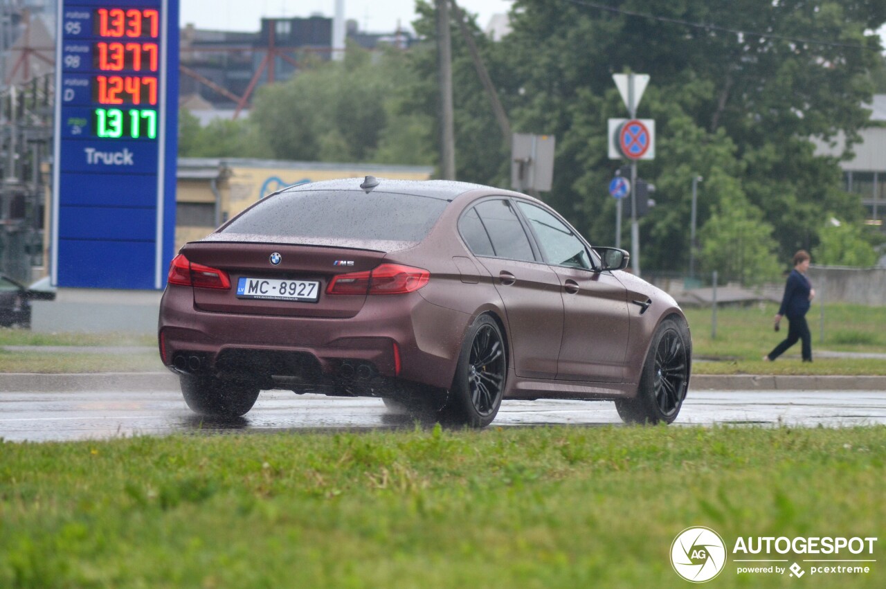 BMW M5 F90 First Edition 2018