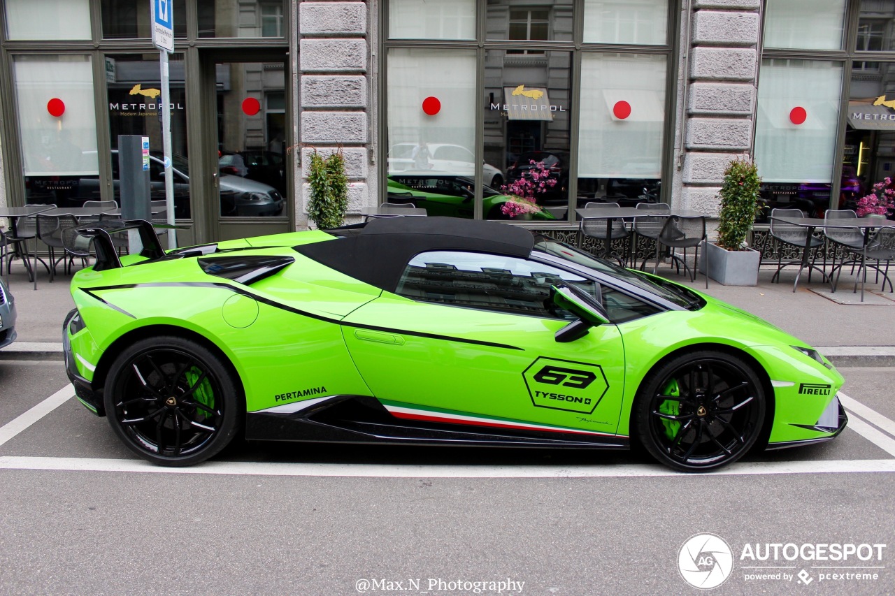 Lamborghini Huracán LP640-4 Performante Spyder