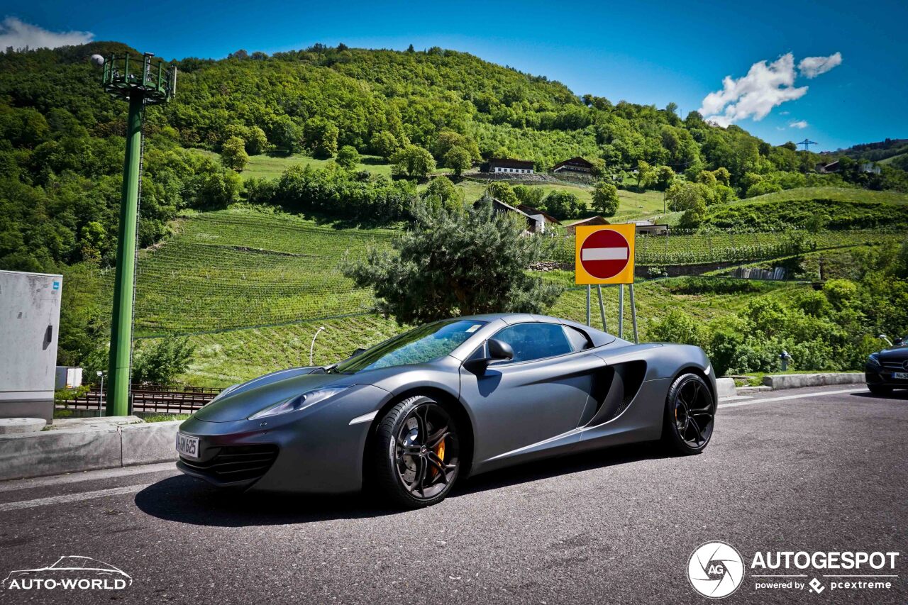 McLaren 12C Spider