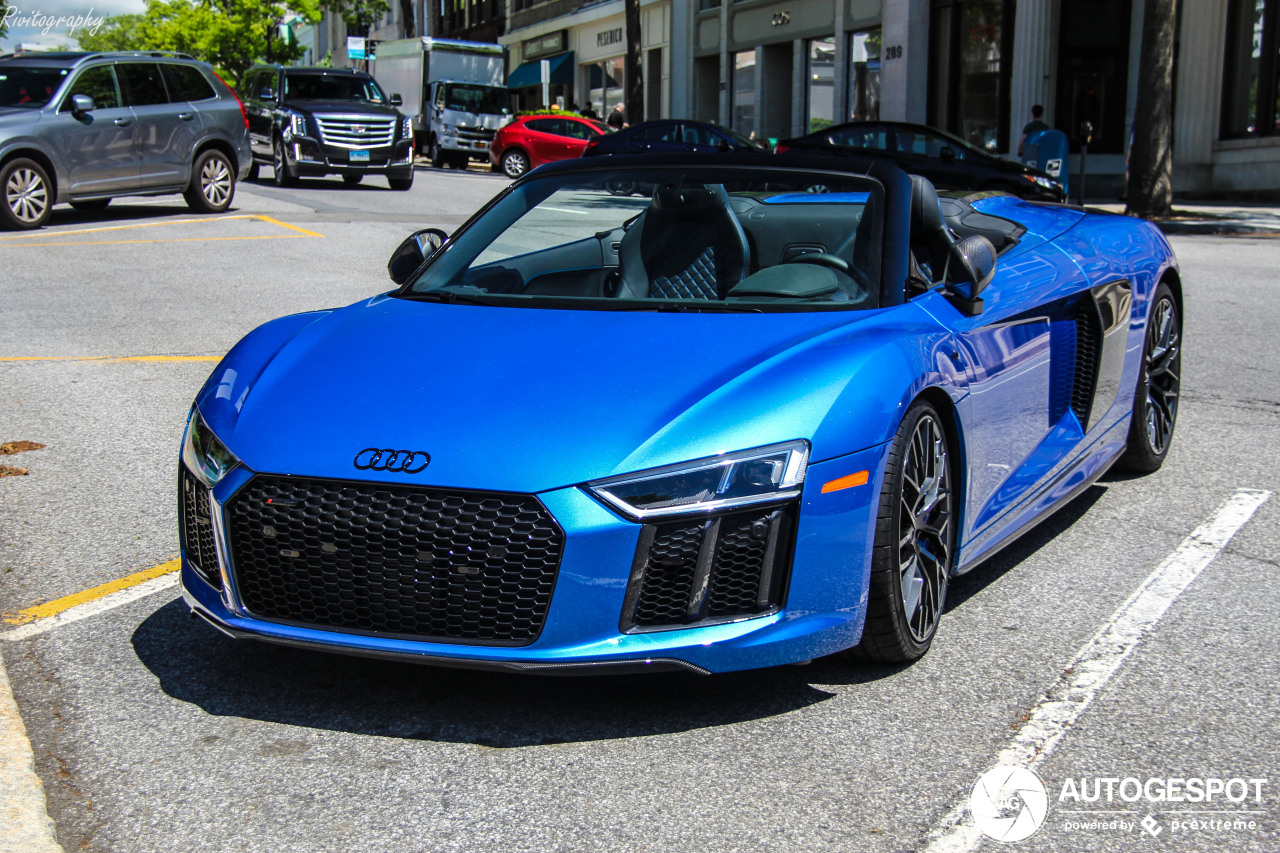 Audi R8 V10 Plus Spyder 2017