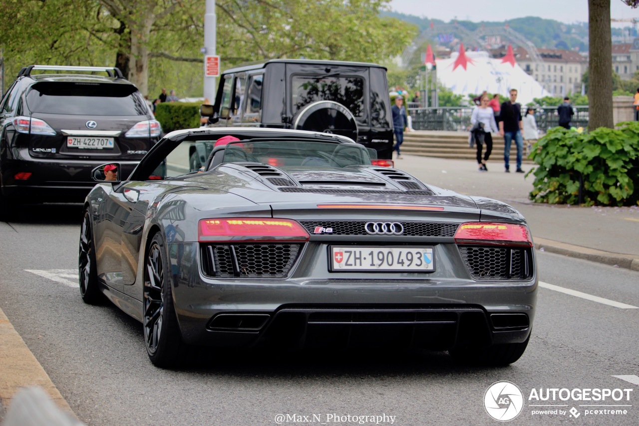 Audi R8 V10 Spyder 2016