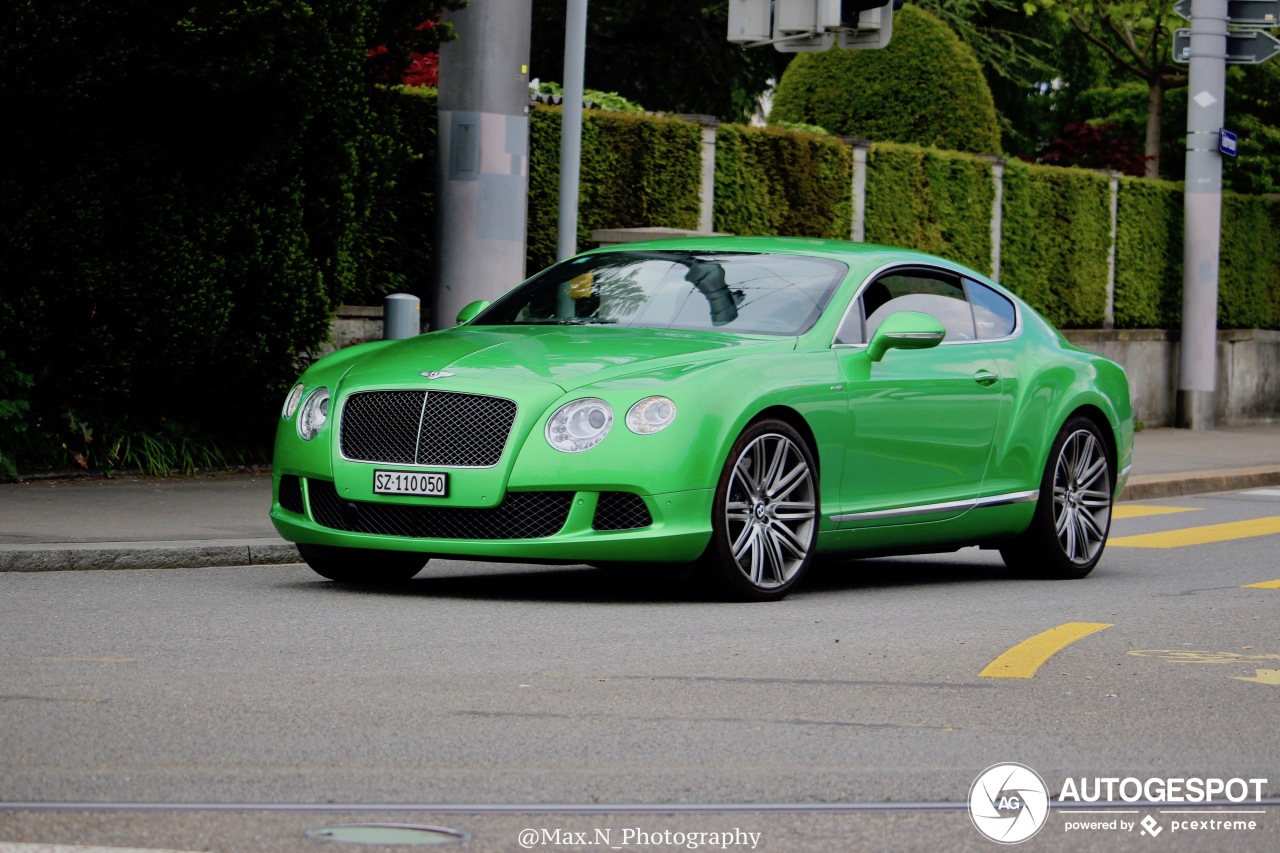 Bentley Continental GT Speed 2012