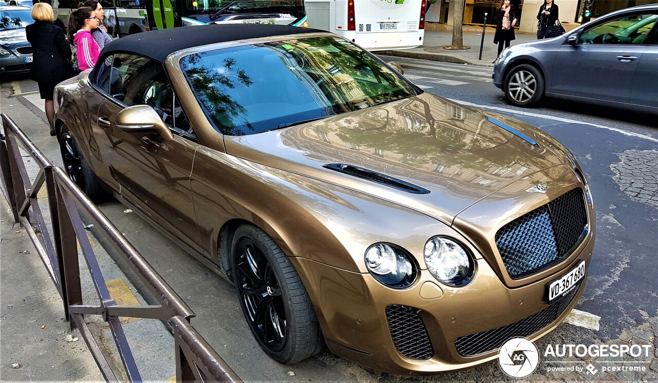 Bentley Continental Supersports Convertible