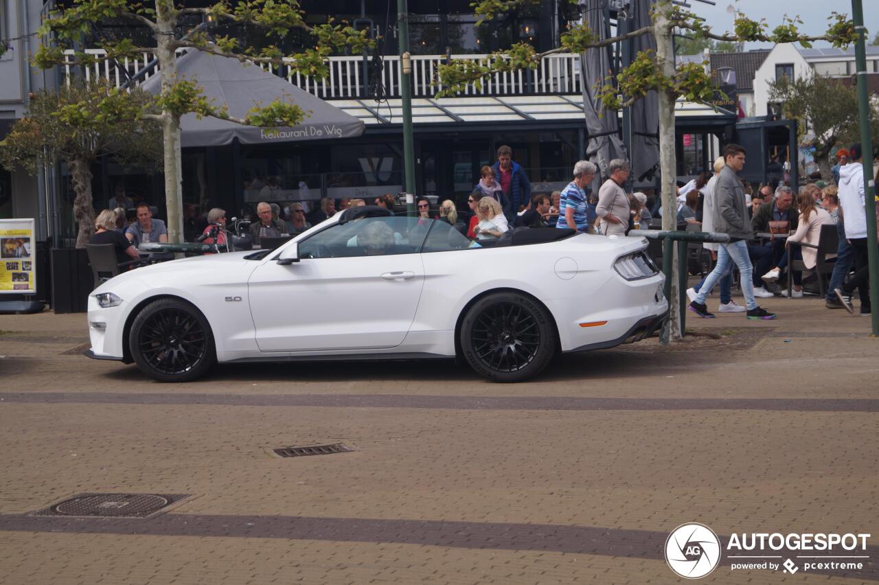 Ford Mustang GT Convertible 2018