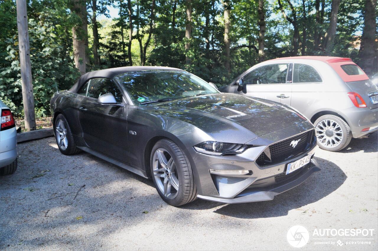 Ford Mustang GT Convertible 2018