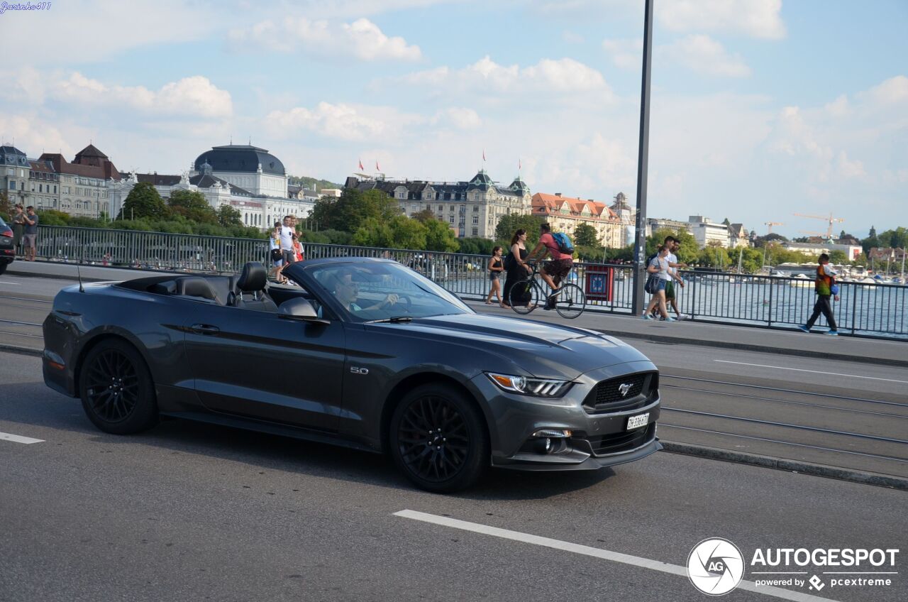 Ford Mustang GT Convertible 2015