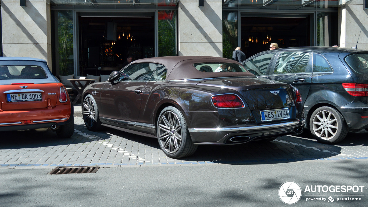 Bentley Continental GTC Speed 2016