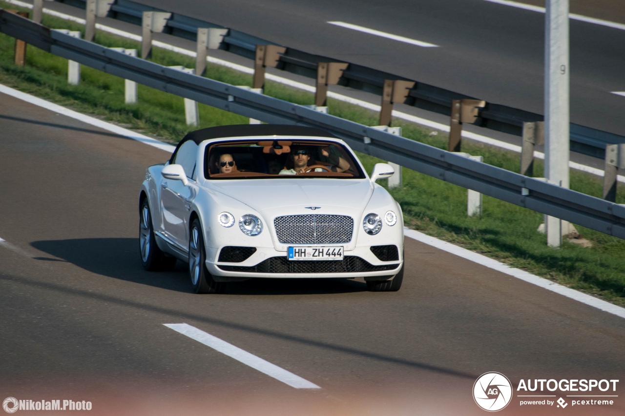 Bentley Continental GTC V8 2016