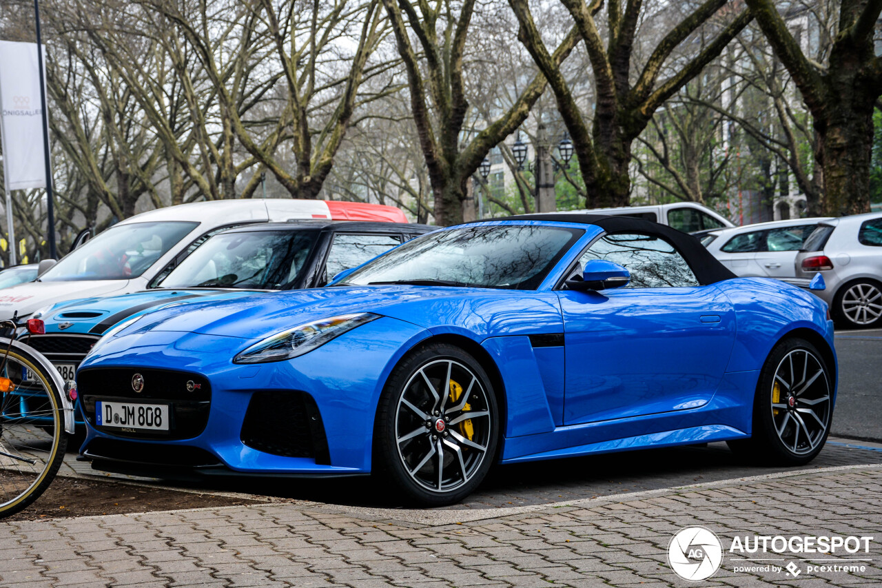 Jaguar F-TYPE SVR Convertible