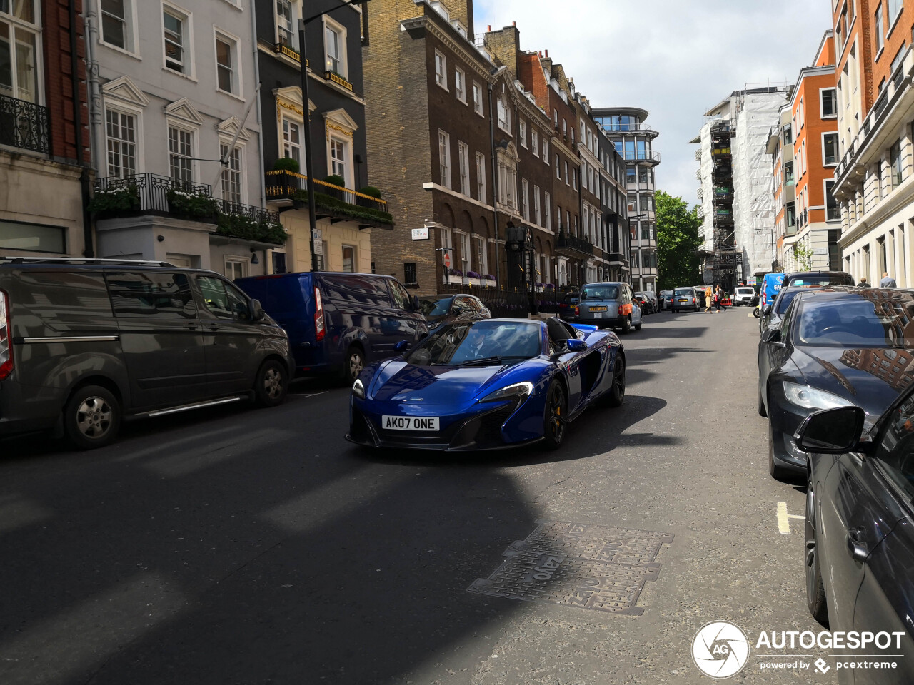 McLaren 650S Spider