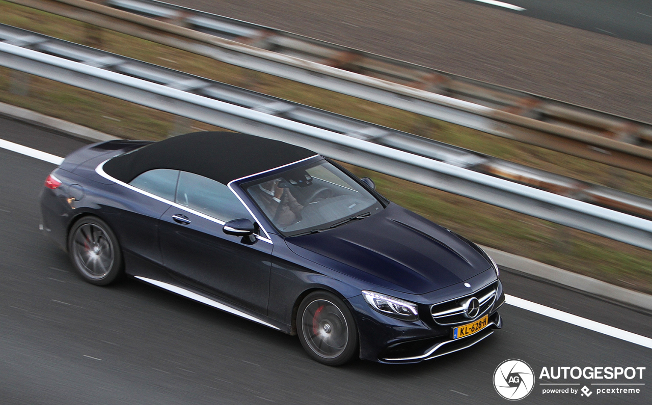 Mercedes-AMG S 63 Convertible A217