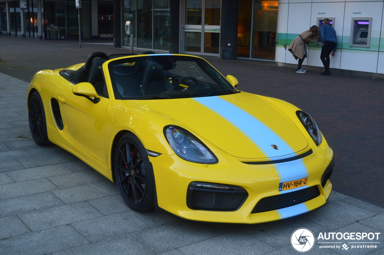 Porsche 981 Boxster Spyder