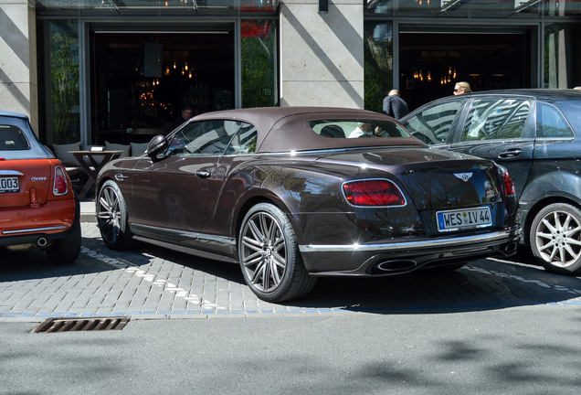 Bentley Continental GTC Speed 2016