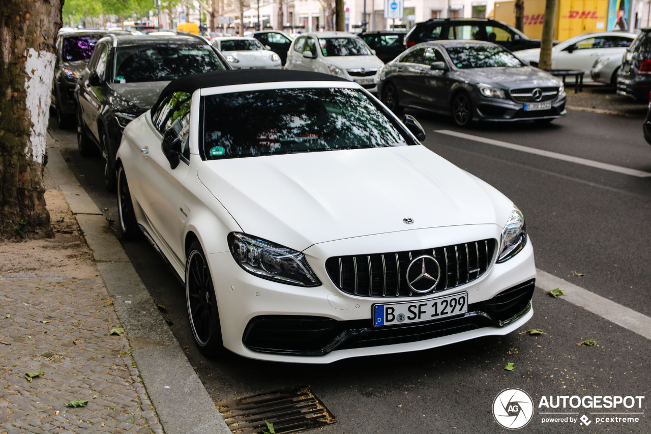 Mercedes-AMG C 63 S Convertible A205 2018