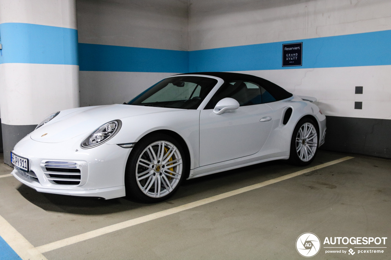 Porsche 991 Turbo S Cabriolet MkII