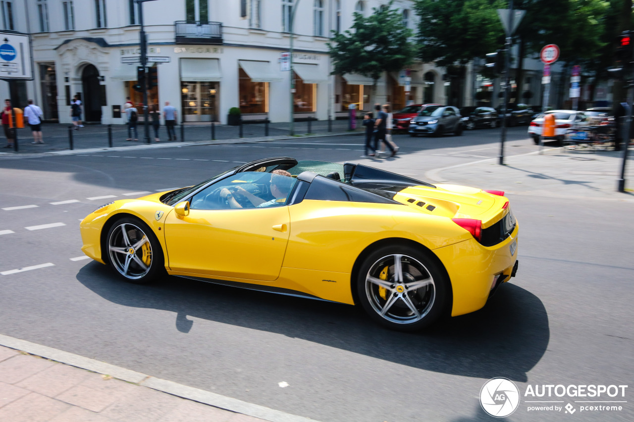 Ferrari 458 Spider