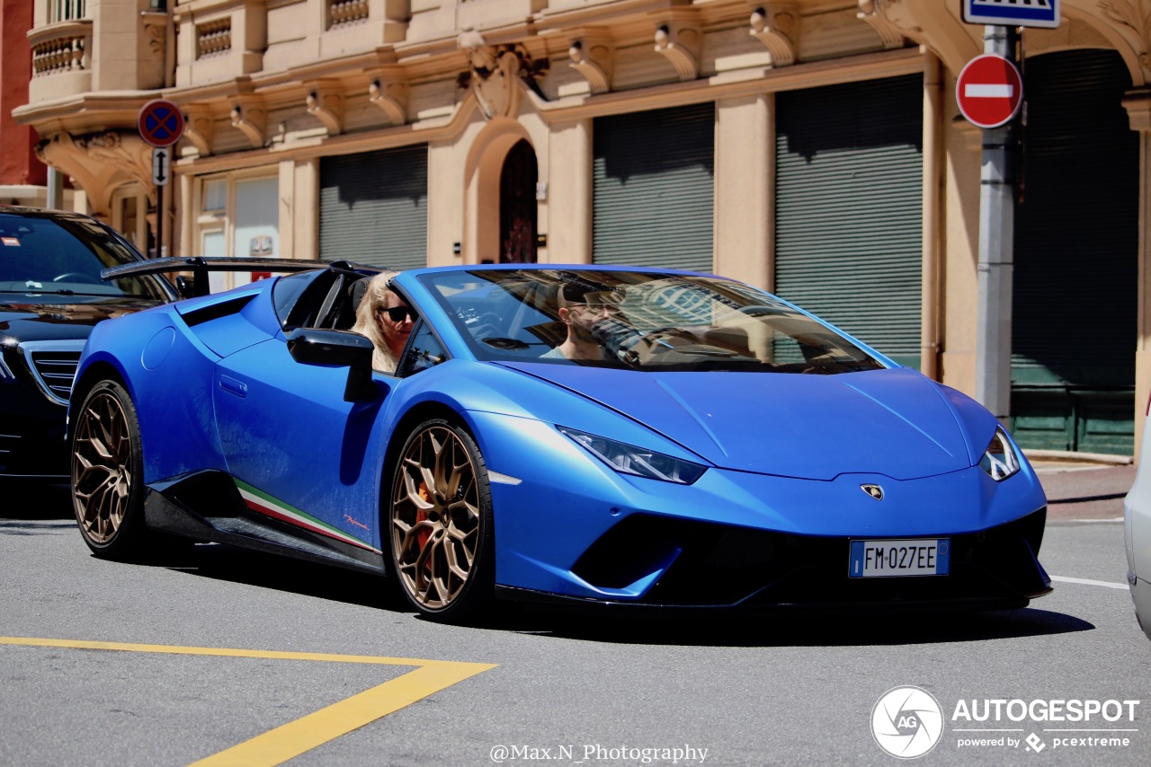 Lamborghini Huracán LP640-4 Performante Spyder