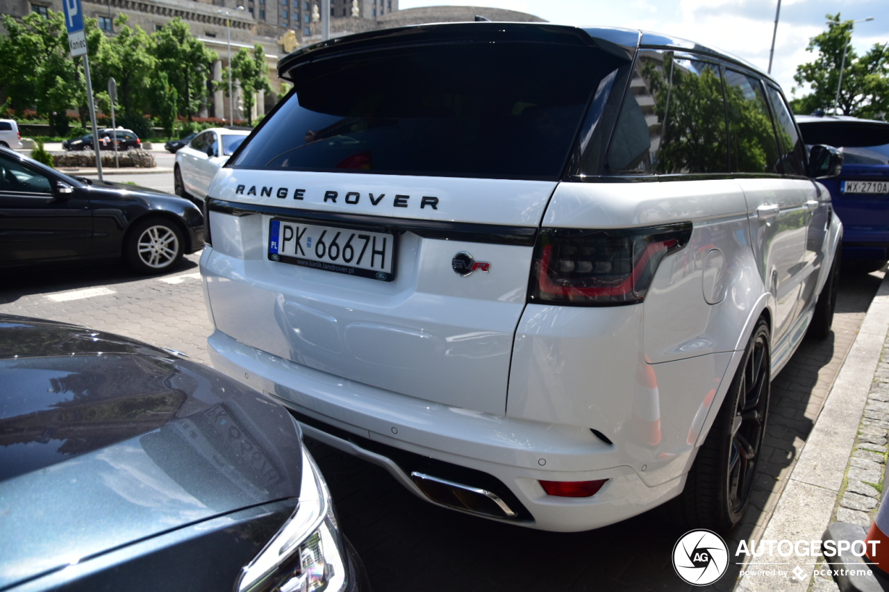 Land Rover Range Rover Sport SVR 2018