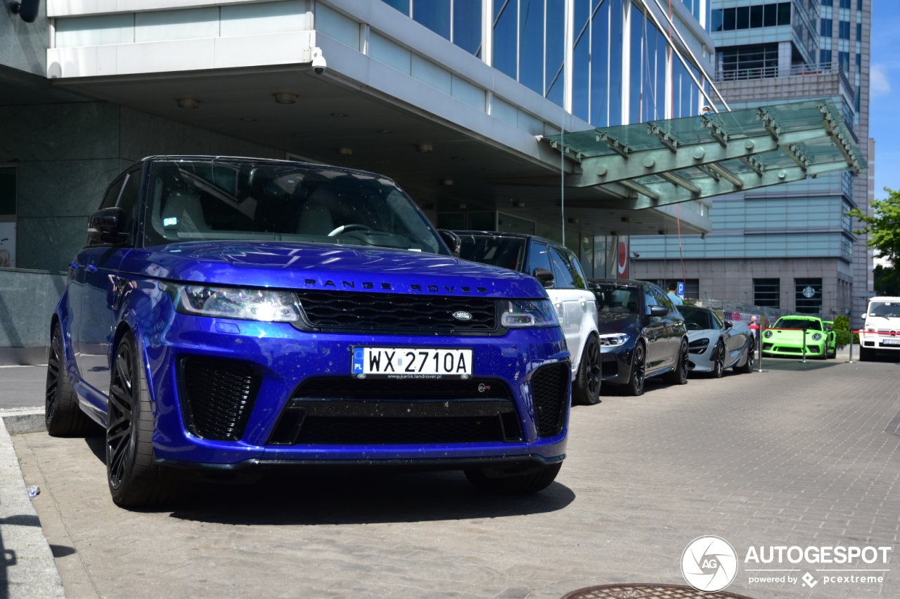 Land Rover Range Rover Sport SVR 2018