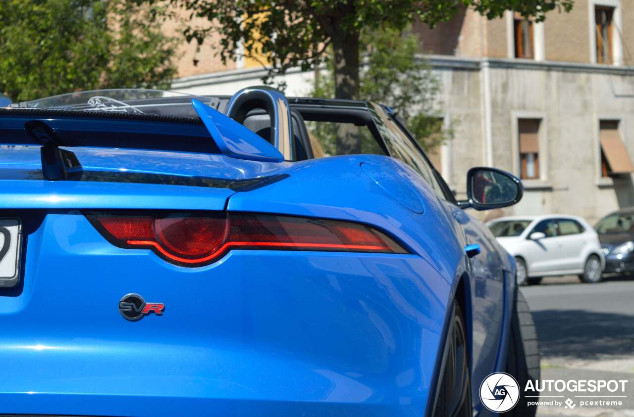 Jaguar F-TYPE SVR Convertible 2017