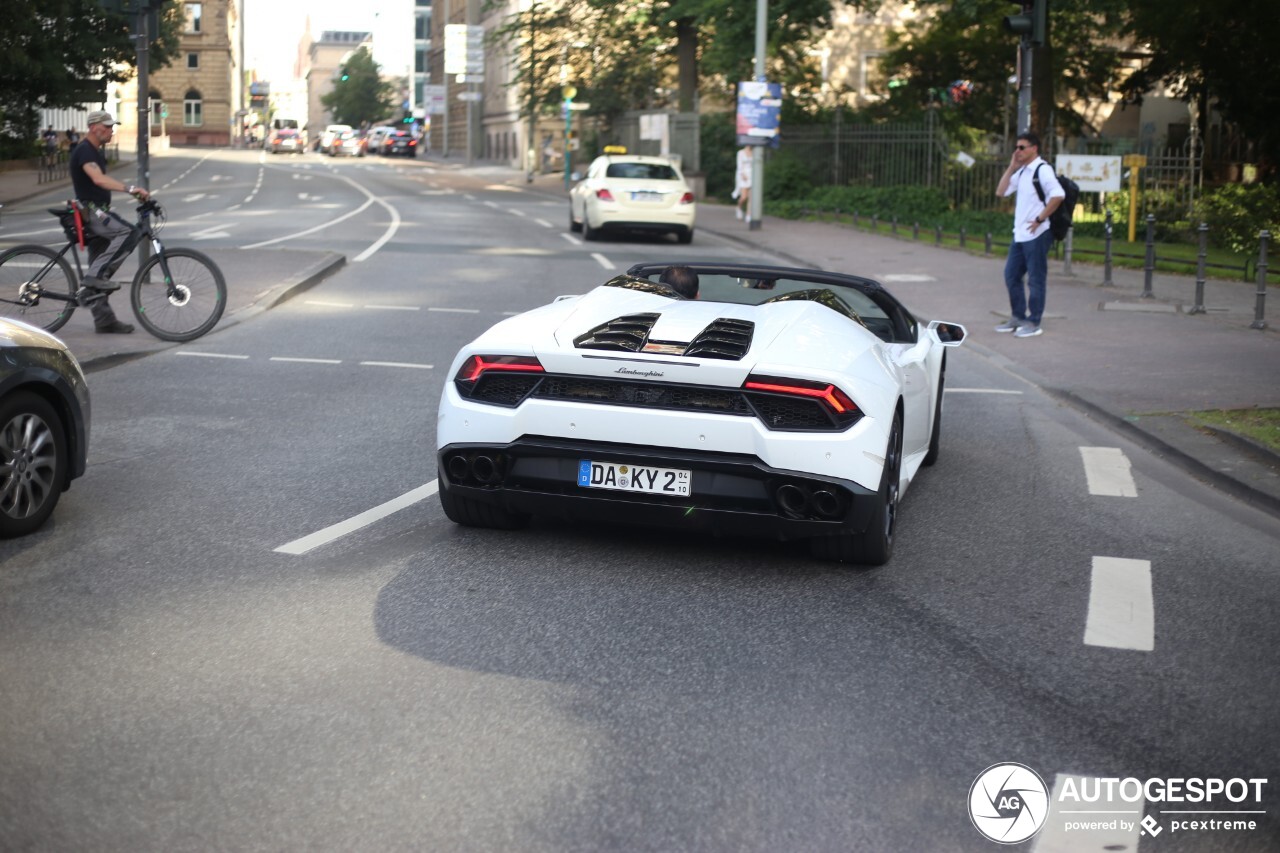 Lamborghini Huracán LP580-2 Spyder