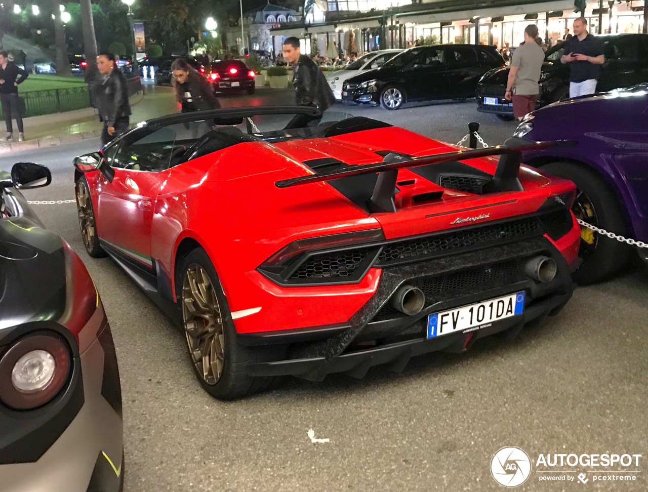 Lamborghini Huracán LP640-4 Performante Spyder