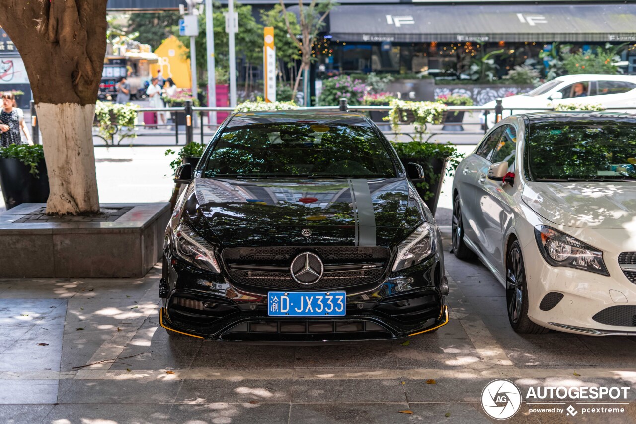 Mercedes-AMG A 45 W176 Yellow Night Edition