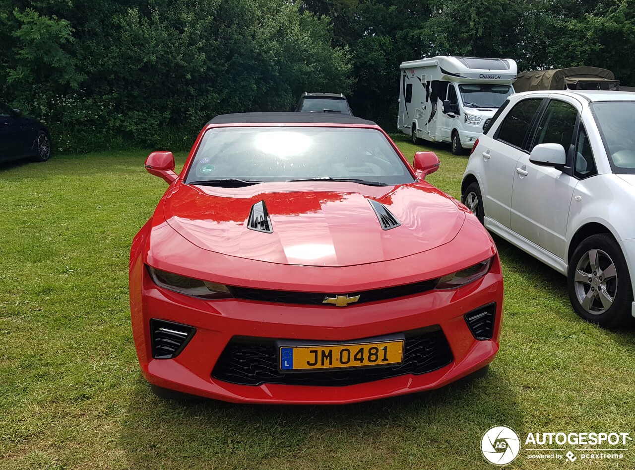 Chevrolet Camaro SS Convertible 2016