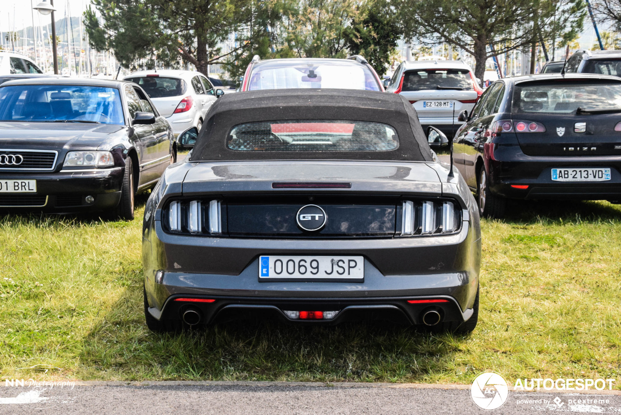 Ford Mustang GT Convertible 2015