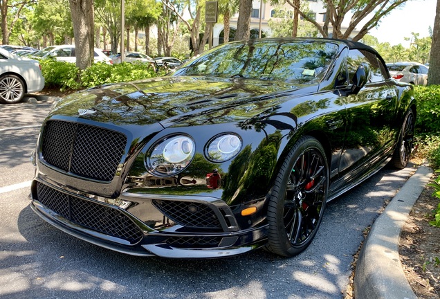 Bentley Continental Supersports Convertible 2018