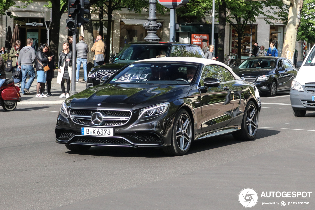 Mercedes-AMG S 63 Convertible A217