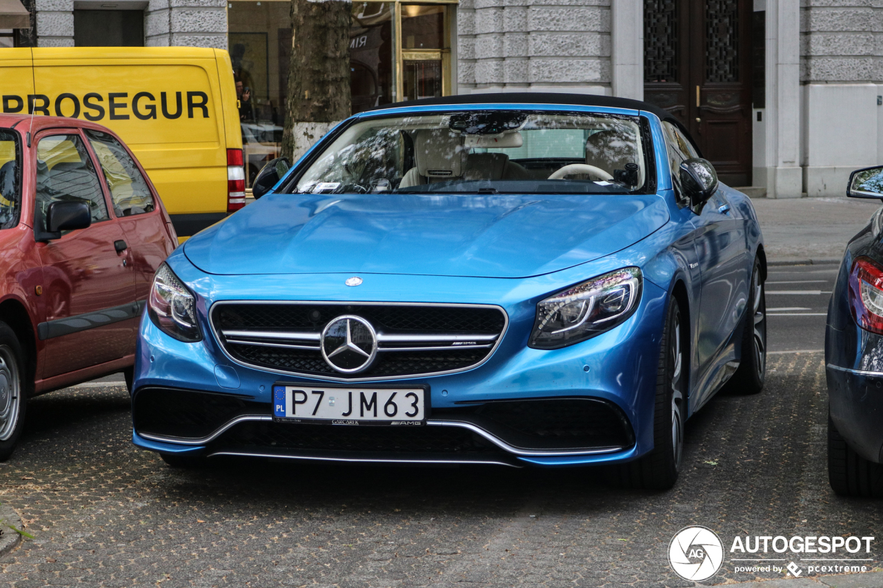 Mercedes-AMG S 63 Convertible A217