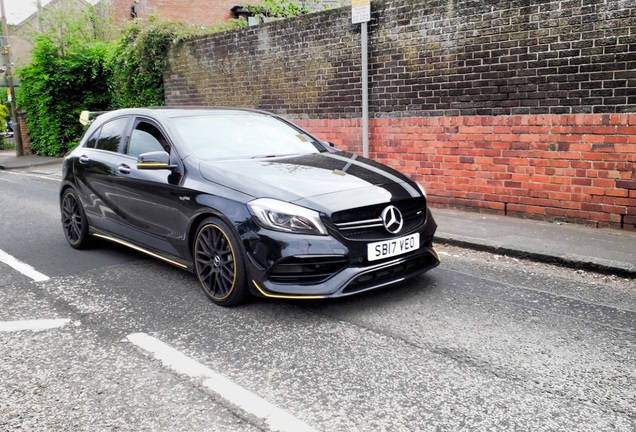 Mercedes-AMG A 45 W176 Yellow Night Edition