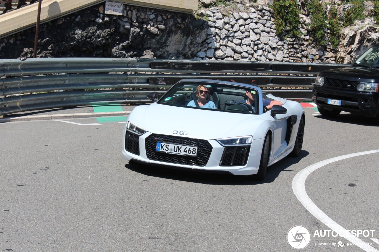 Audi R8 V10 Spyder 2016