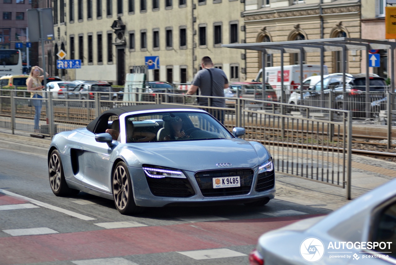 Audi R8 V8 Spyder 2013