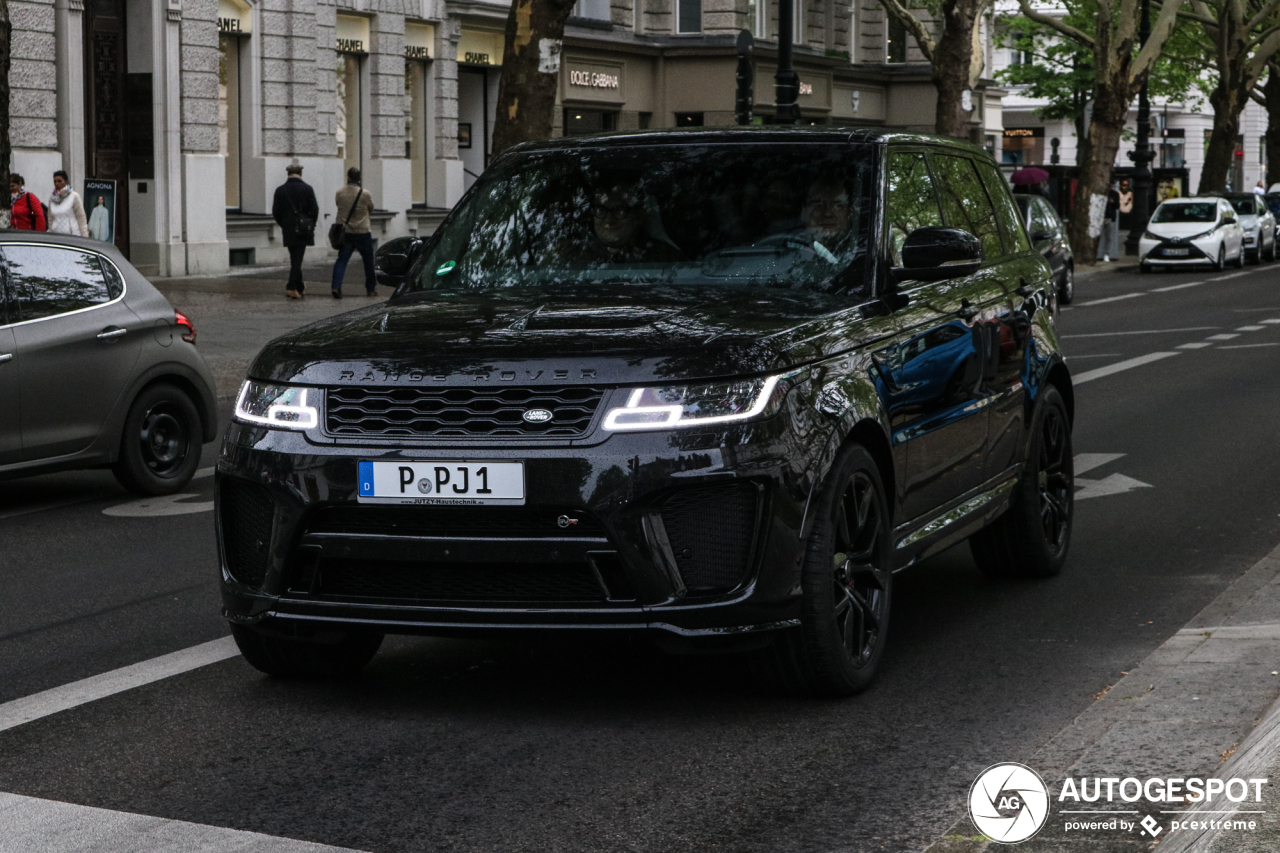 Land Rover Range Rover Sport SVR 2018